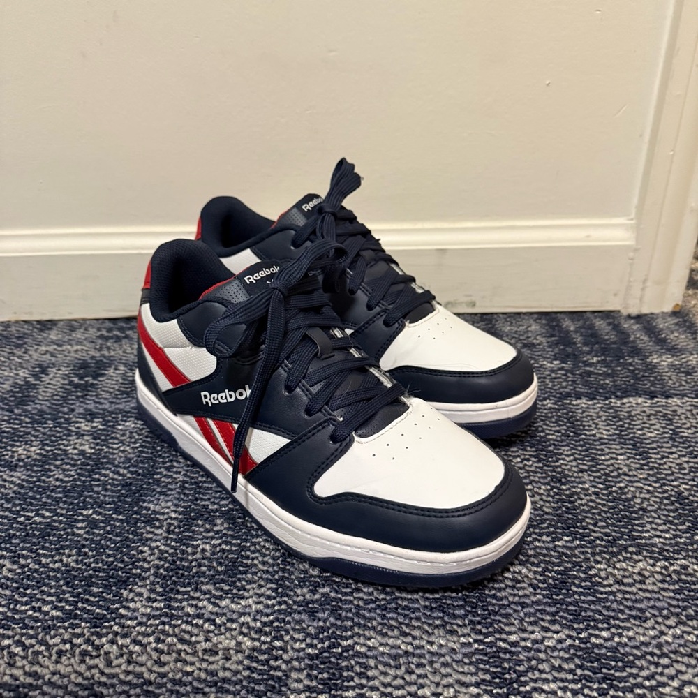 Reebok x Heelys Red, White, and Navy Sneakers